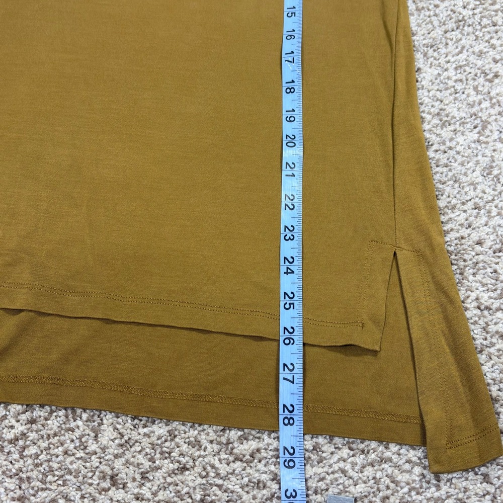 EILEEN FISHER Women's Tunic Long Sleeve Boat Neck‎ Top Tencel LG Minimalist - Picture 9 of 11